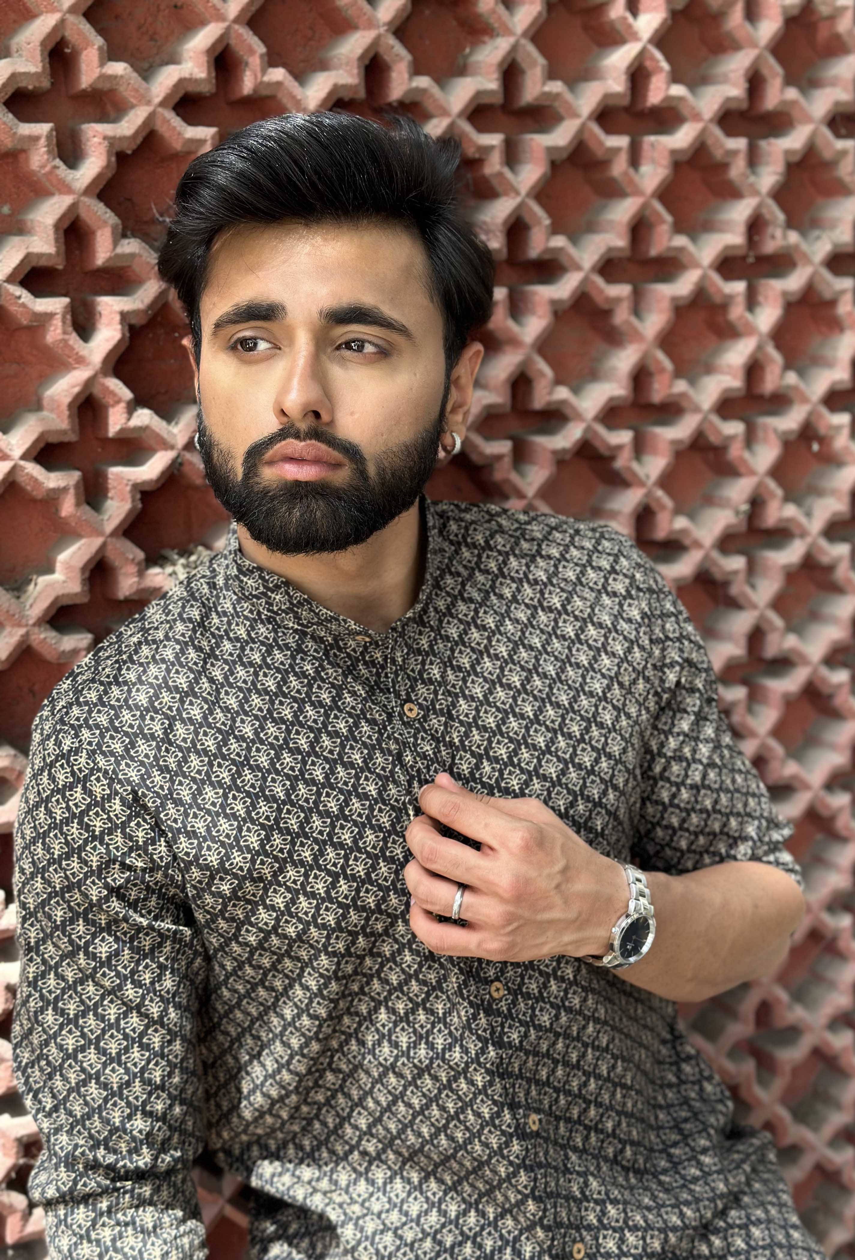 Black Cotton Shirt